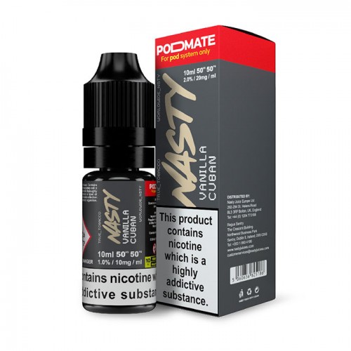 Nasty Juice PodMate Vanilla Cuban 10ml Nicoti...