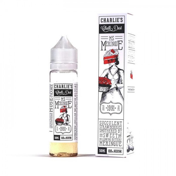 Charlie's Chalk Dust - Ms Meringue 50ml Short Fill E-Liquid