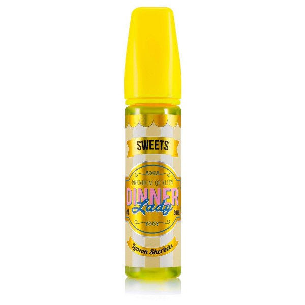 Lemon Sherbet E-Liquid by Dinner Lady Tuck Shop