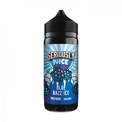 Seriously Nice Blue Razz Ice - 100ml Shortfil...