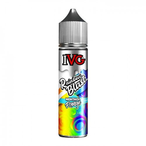 IVG Menthol Rainbow Blast 50ml Short Fill E-L...