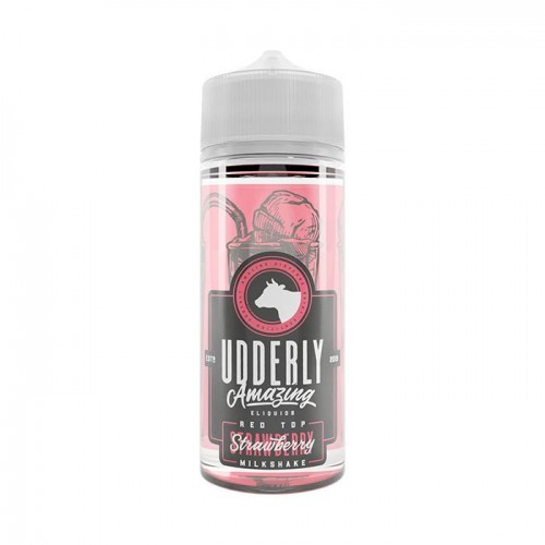 Udderly Amazing Range 100ml Strawberry Milksh...