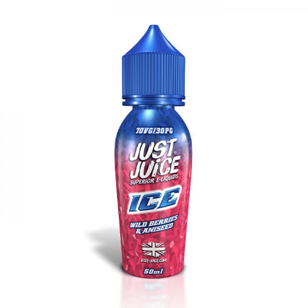 Just Juice Ice Range Wild Berries & Aniseed 50ml Shortfill E-Liquid