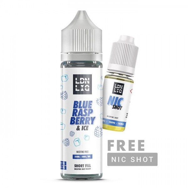 LDN LIQ Blue Raspberry & Ice 50ml - Add O...