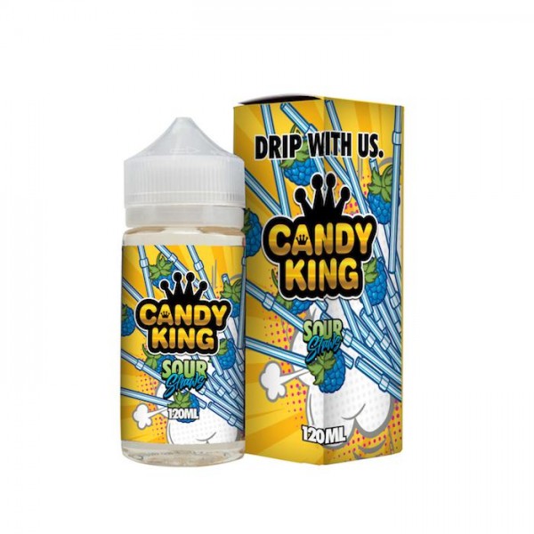 Candy King Sour Straws 100ml Short fill E-Liq...