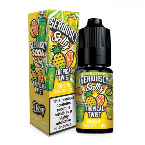 Seriously Salty Soda Tropical Twist 10ml Nico...