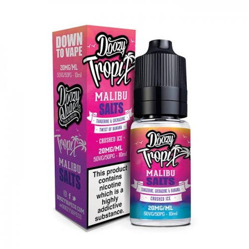 Doozy Tropix Salts - Malibu 10ml Salt Nic E-L...