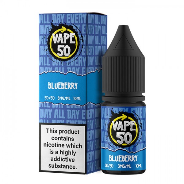 Vape 50 Blueberry 10ml E-Liquid