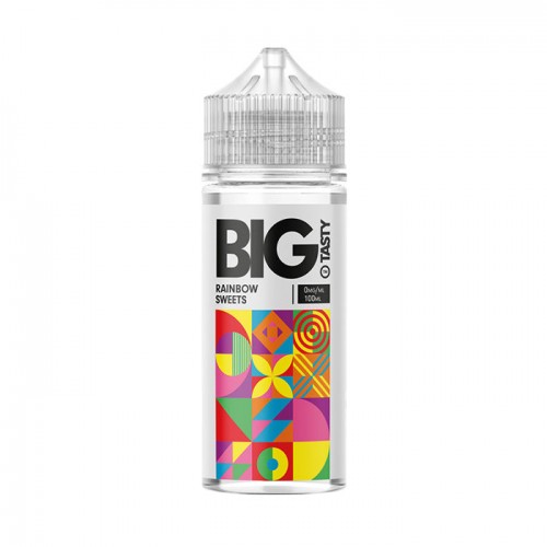 Big Tasty Candy Rush Rainbow Sweets 100ml Sho...