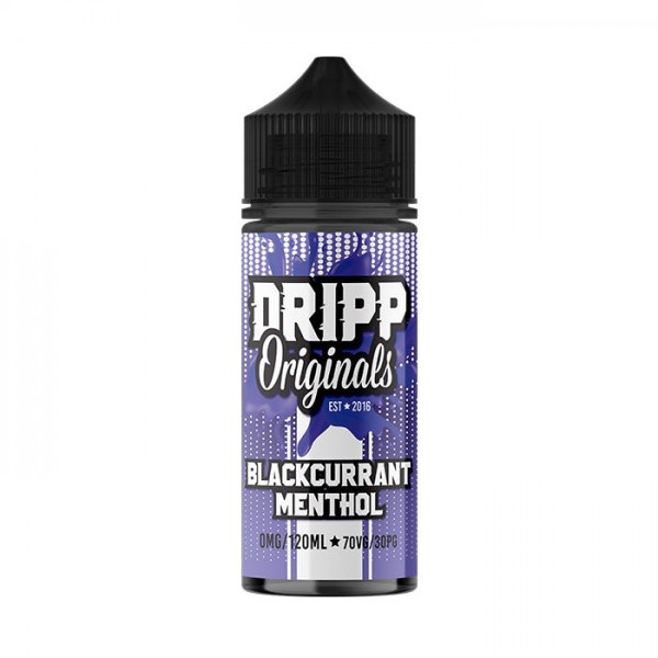 Dripp Blackcurrant Menthol 100ml Shortfill E-Liquid