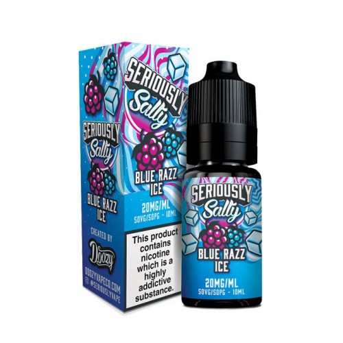 Seriously Salty Blue Razz Ice 10ml E-Liquid