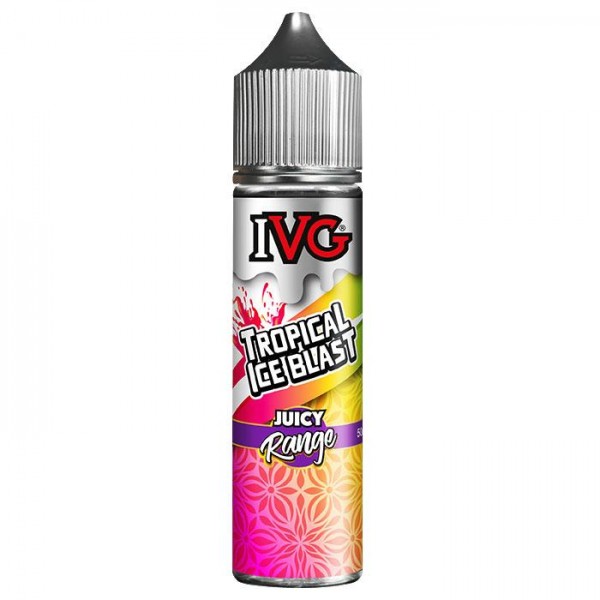 IVG Juicy Range - Tropical Ice Blast 50ml Shortfill E-Liquid