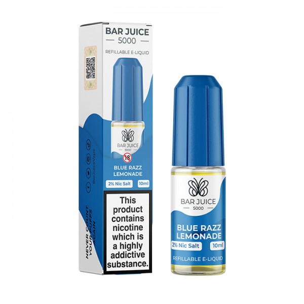 Bar Juice Blue Razz Lemonade Nicotine Salt E-Liquid