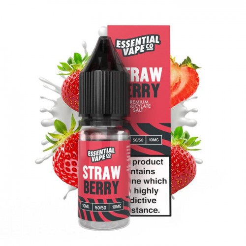 Essential Vape Co Strawberry - 10ml Nicotine ...