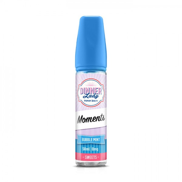 Dinner Lady Moments Bubble Mint 50ml Shortfill E-Liquid