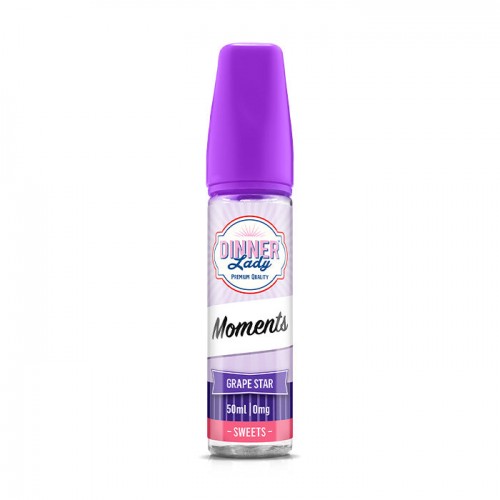 Dinner Lady Moments Grape Star 50ml Shortfill...