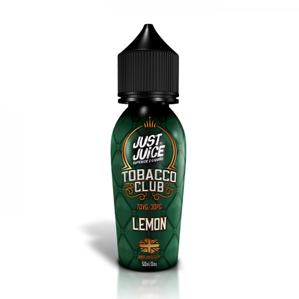 Just Juice Tobacco Club Lemon 50ml Shortfill E-Liquid