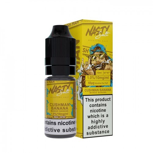 Nasty Salt - Cushman Banana Nicotine Salt 10m...