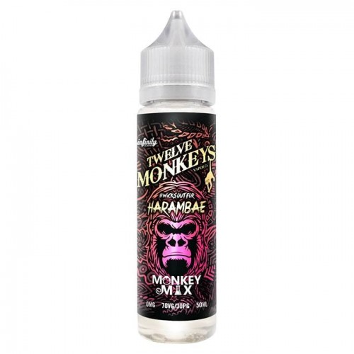 Twelve Monkeys Co - Harambae 50ml Short Fill ...