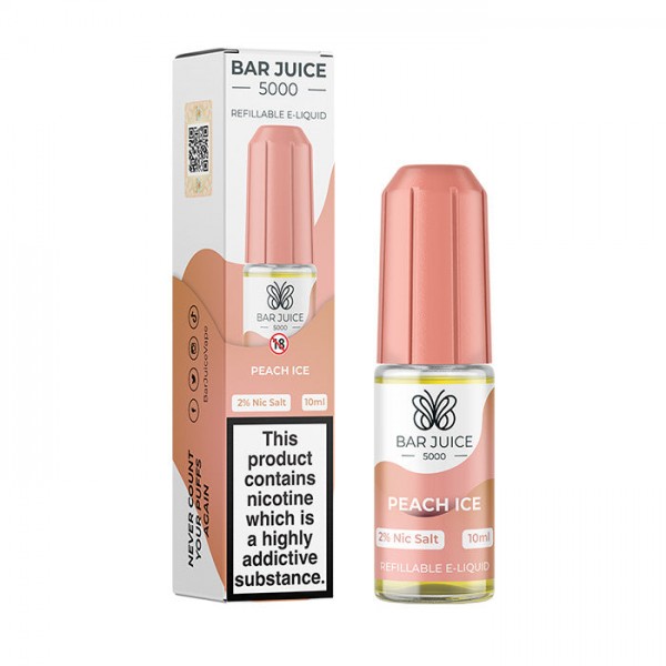 Bar Juice Peach Ice Nicotine Salt E-Liquid