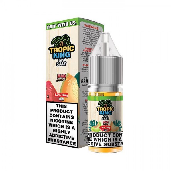 Tropic King on Salt Iced Mad Melon 10ml Nic S...