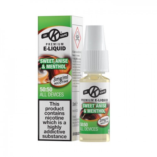 OK Vape 50:50 E-Liquid Sweet Anise & Ment...