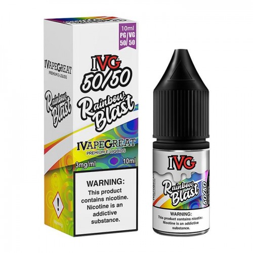 IVG 50/50 Series Rainbow Blast 10ml E-Liquid