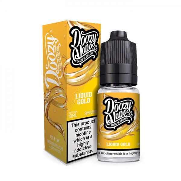 Doozy Vape Dessert Collection Liquid Gold 10ml