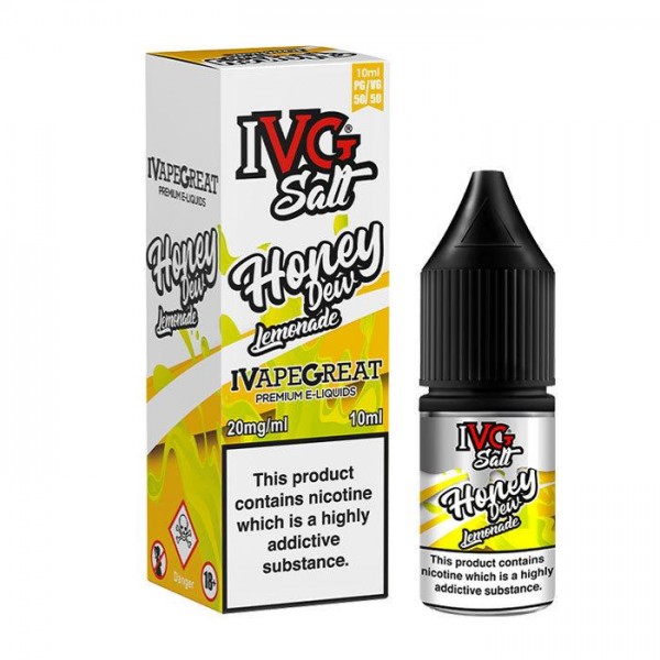 IVG Honeydew Lemonade 10ml Nicotine Salt E-Liquid