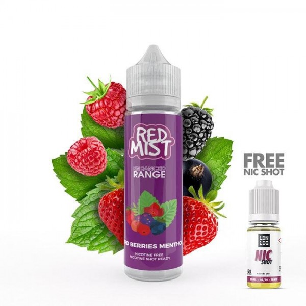 UK ECIG STORE - Red Mist High VG 50ml Short Fill E-Liquid