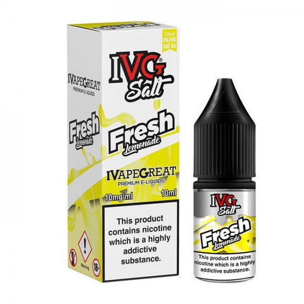 IVG Fresh Lemonade 10ml Nicotine Salt E-Liquid