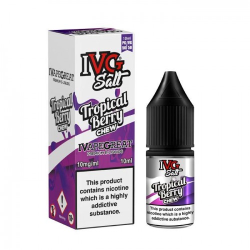 IVG Tropical Berry 10ml Nicotine Salt E-Liqui...