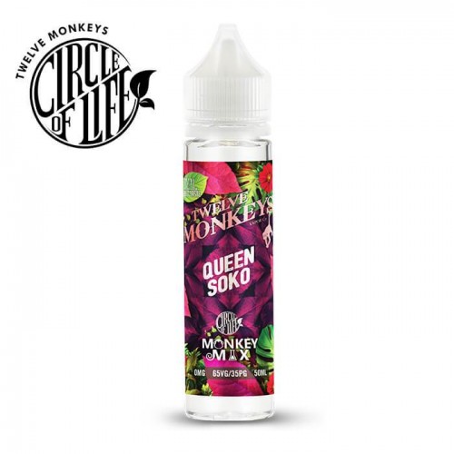 Twelve Monkeys - Queen Soko 50ml Short-fill E...