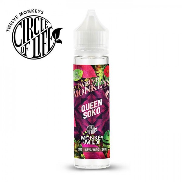 Twelve Monkeys - Queen Soko 50ml Short-fill E-Liquid