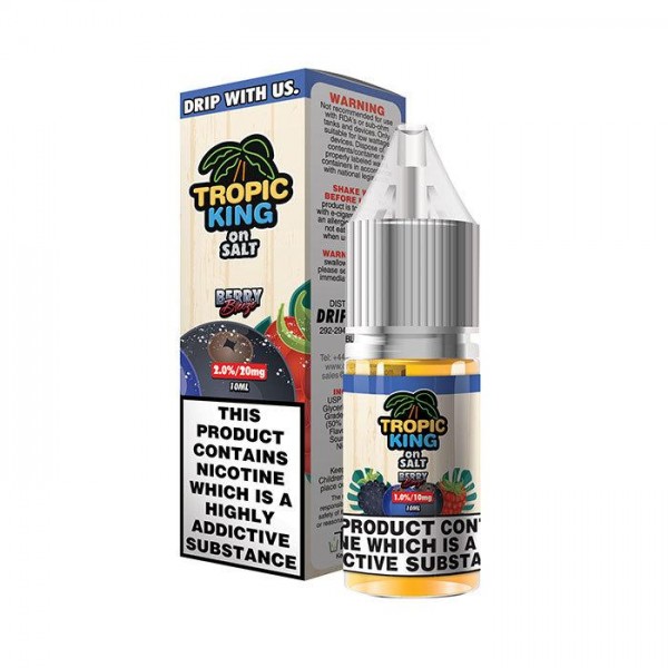 Tropic King on Salt Iced Berry Breeze 10ml Ni...