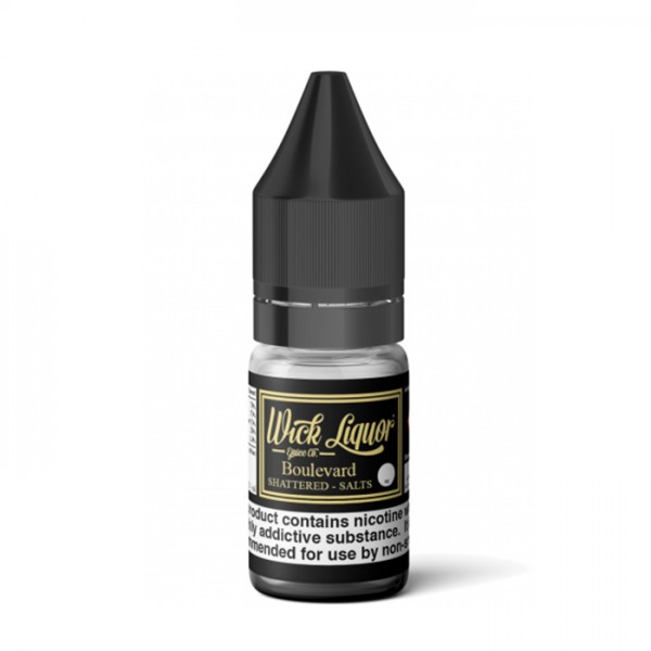 Wick Liquor Boulevard Shattered Nic Salt E-Liquid