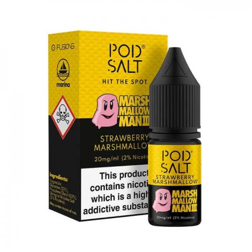 Pod Salts & Marshmallow Man 3 Strawberry ...