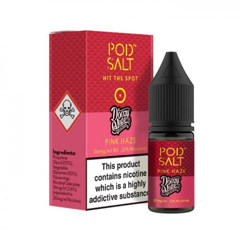 Pod Salt & Doozy Vape Pink Haze 10ml Nic ...