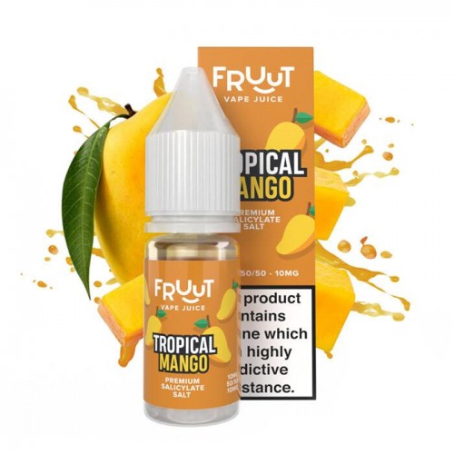 Fruut Salt Tropical Mango - 10ml Nicotine Sal...