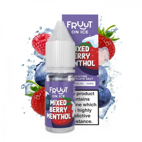 Fruut Salt On Ice Mixed Berry Menthol - 10ml ...