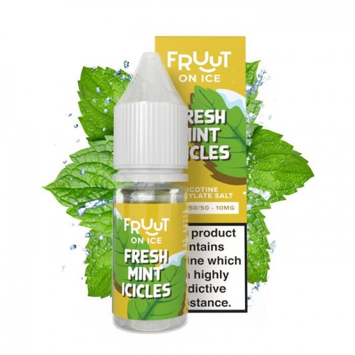 Fruut Salt On Ice Fresh Mint Icicles - 10ml N...