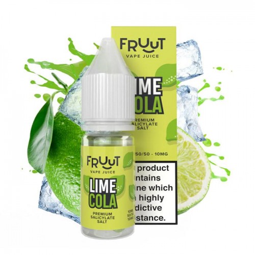 Fruut Salt Lime Cola - 10ml Nicotine Salt E-L...