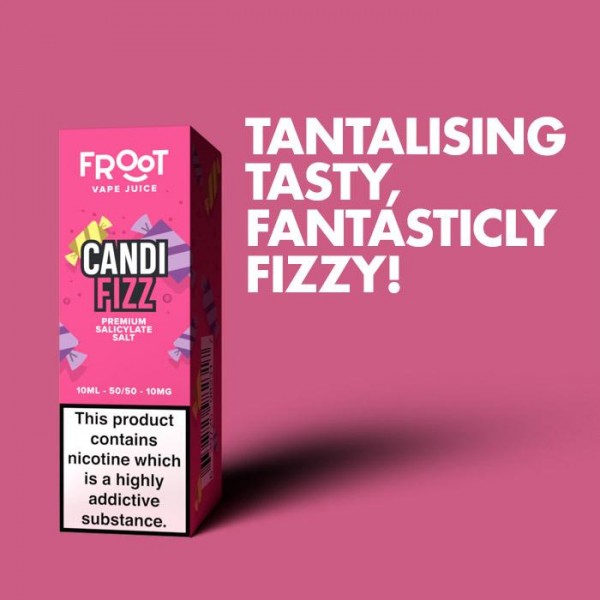 Fruut Salt Candi Fizz - 10ml Nicotine Salt E-Liquid