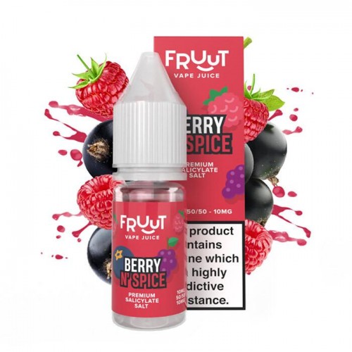 Fruut Salt Berry N Spice - 10ml Nicotine Salt...