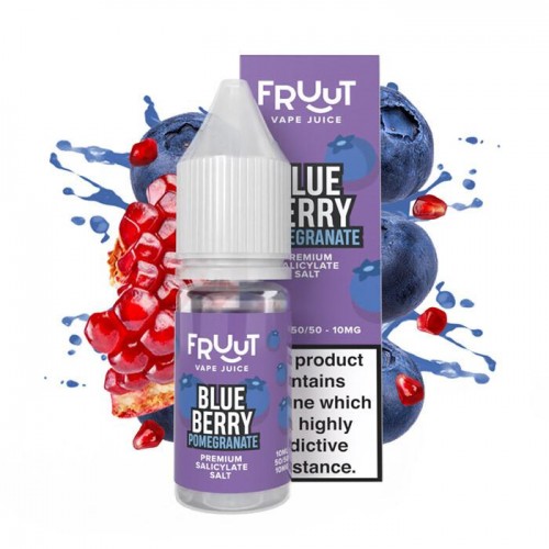 Fruut Salt Blueberry Pomegranate - 10ml Nicot...