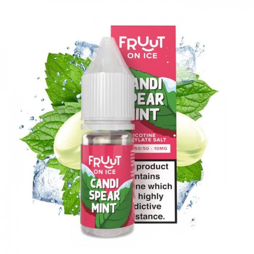 Fruut Salt On Ice Candi Spearmint - 10ml Nico...