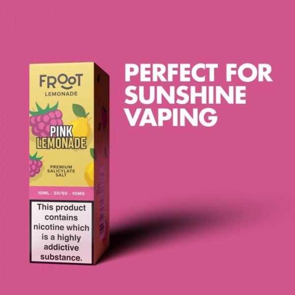 Fruut Lemonade Pink Lemonade - 10ml Nicotine Salt E-Liquid