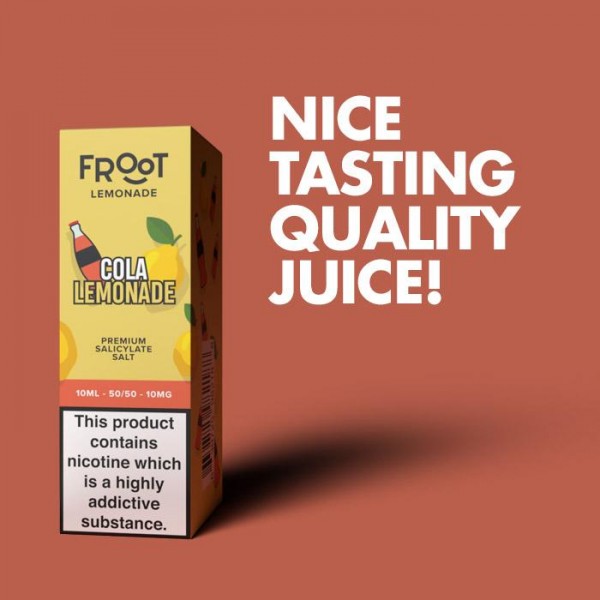 Fruut Lemonade Cola Lemonade - 10ml Nicotine Salt E-Liquid