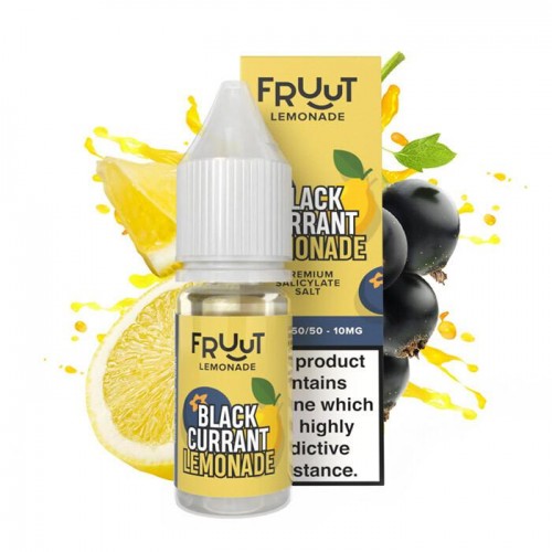 Fruut Lemonade Blackcurrant Lemonade - 10ml N...