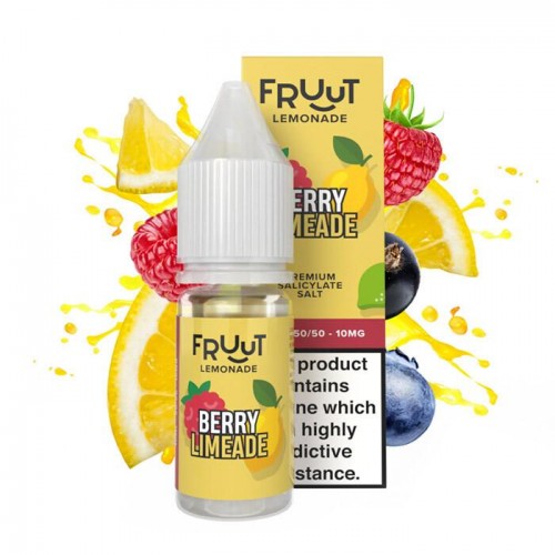 Fruut Lemonade Berry Limeade - 10ml Nicotine ...